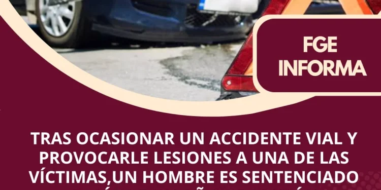 Tras ocasionar un accidente vial y provocarle lesiones a una de las víctimas,