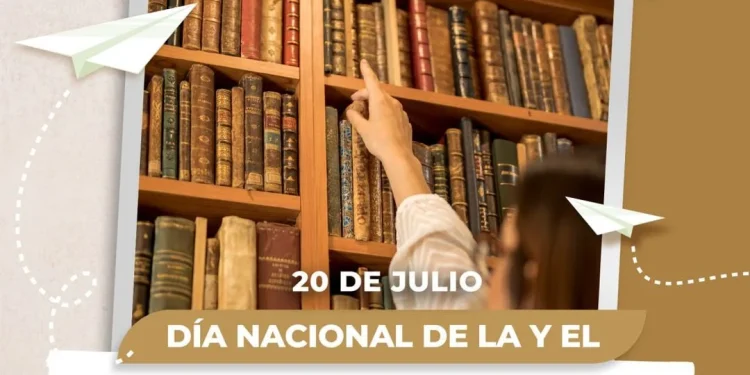 20 DE JULIO DÍA NACIONAL DE LA Y EL BIBLIOTECARIO