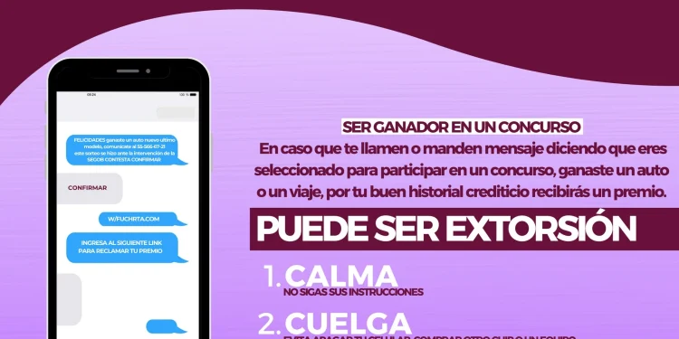 Ante la extorsión lo mejor es la prevención