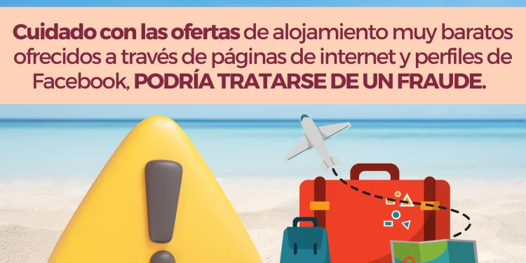 Cuidado con los fraudes Vacacionales