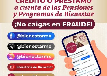 Bienestar no entrega préstamos ni créditos a cuenta de los Programas del Bienestar