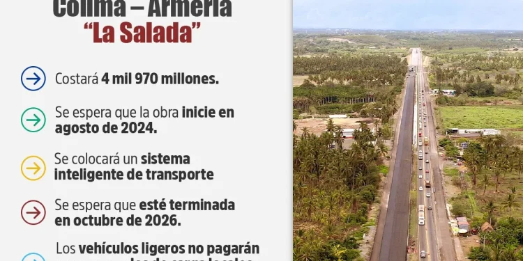 7 Datos cobre la ampliacion de la carretera Colima-Armeria (La Salada)