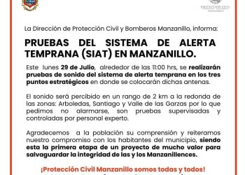 🚨 PRUEBAS DE FUNCIONAMIENTO DEL SISTEMA DE ALERTA TEMPRANA 🚨