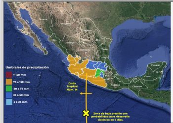 UEPC exhorta a toda la población colimense a tomar medidas preventivas por lluvias intensas