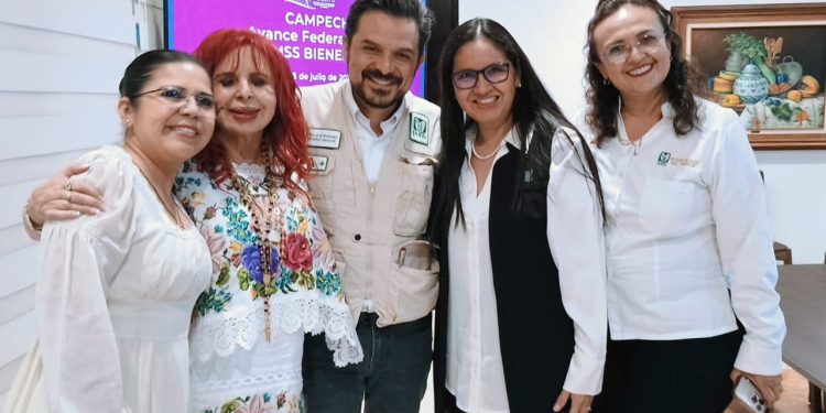 Supervisan Zoé Robledo y Layda Sansores avance de IMSS-Bienestar en Campeche