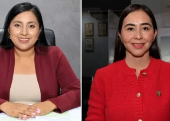 Isamar Ramírez y Andrea Naranjo, en la presidencia y vicepresidencia del Congreso durante julio