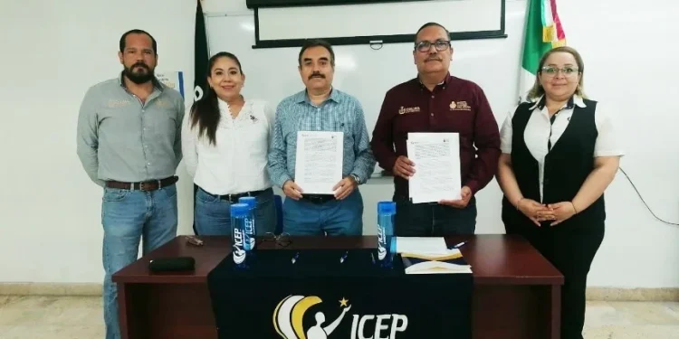 IEEA Colima firma convenio con ICEP-Casserole para disminuir rezago educativo