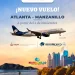 Colima estrena vuelo directo a Atlanta operado por Aeroméxico y Delta