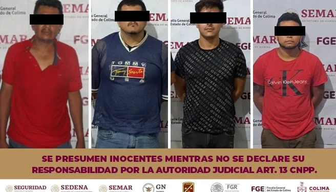 Cuatro individuos detenidos por el delito de violencia intrafamiliar en Colima: SSP