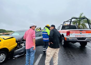 UEPC Colima alerta por accidente múltiple sobre Tercer Anillo Periférico