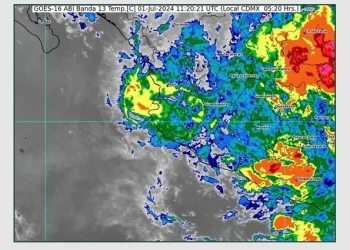 Hoy, ‘Chris’ se desplazará sobre el centro de México