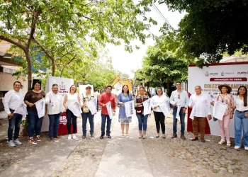 Gobierno Colima, Ciapacov y Conagua inician construcción de colector sanitario en VdeA, donde se invierten 2.6 mdp