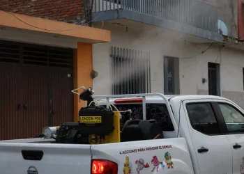 Salud Colima anuncia más operativos de nebulización contra el dengue, en 6 localidades de Cuauhtémoc