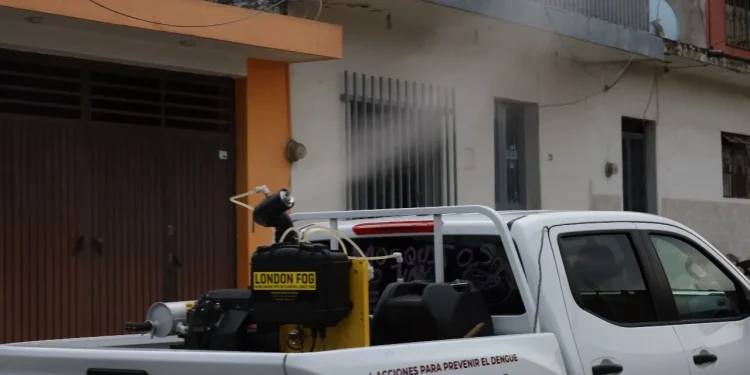 Salud Colima anuncia más operativos de nebulización contra el dengue, en 6 localidades de Cuauhtémoc