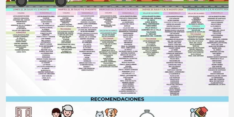 Secretaría de Salud hará más operativos de nebulización contra dengue, zika y chikungunya