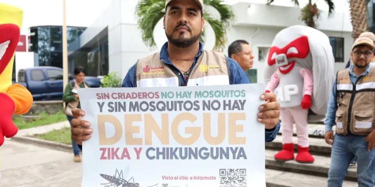 Colima reduce casos de dengue y ya no es de los primeros en el país