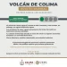 Volcán de Colima registró 3 sismos y 6 derrumbes esta semana; continúa en ’semáforo verde’