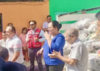 IAAM y Sebiinsom entregaron despensas a 250 personas adultas mayores y con discapacidad, en Manzanillo