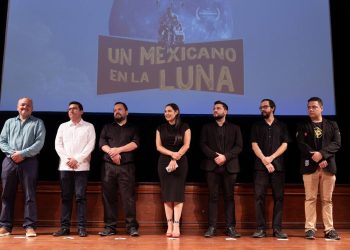 Gobernadora Indira Vizcaíno invita a hacer lo necesario para que ‘Un mexicano en la Luna’ sea un éxito de taquilla