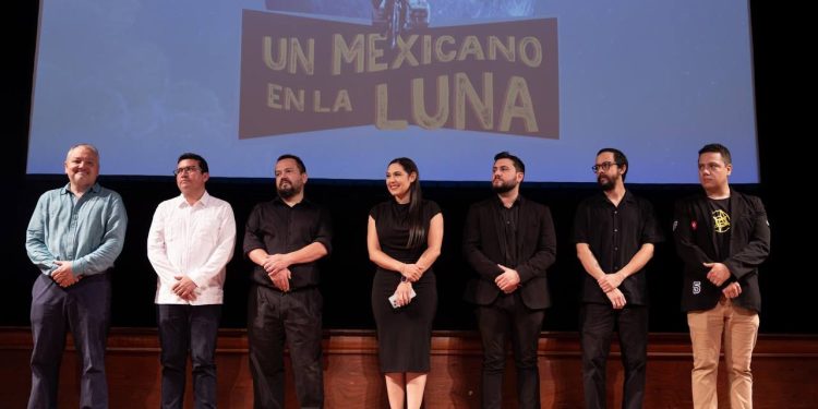 Gobernadora Indira Vizcaíno invita a hacer lo necesario para que ‘Un mexicano en la Luna’ sea un éxito de taquilla