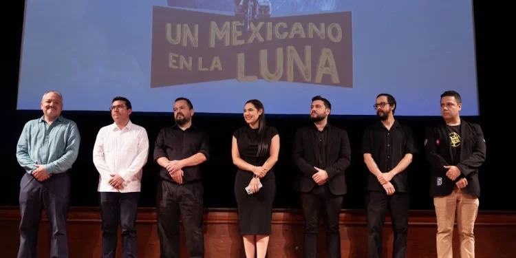 Gobernadora Indira Vizcaíno invita a hacer lo necesario para que ‘Un mexicano en la Luna’ sea un éxito de taquilla