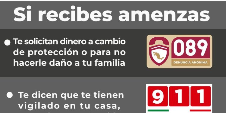 Combate a laextorsion Si recibes amenzas FGE