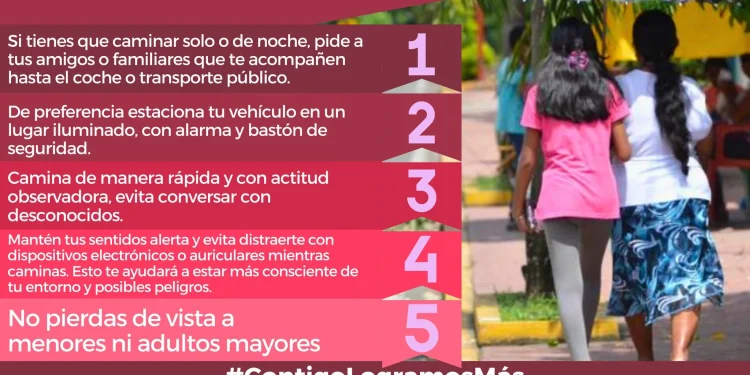 Medidas de prevención envía pública: