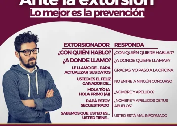 Ante la extorsión Lo mejor es la prevención FGE
