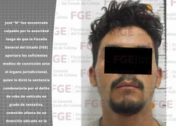 Hombre es sentenciado por intentar robar un automóvil. FGE