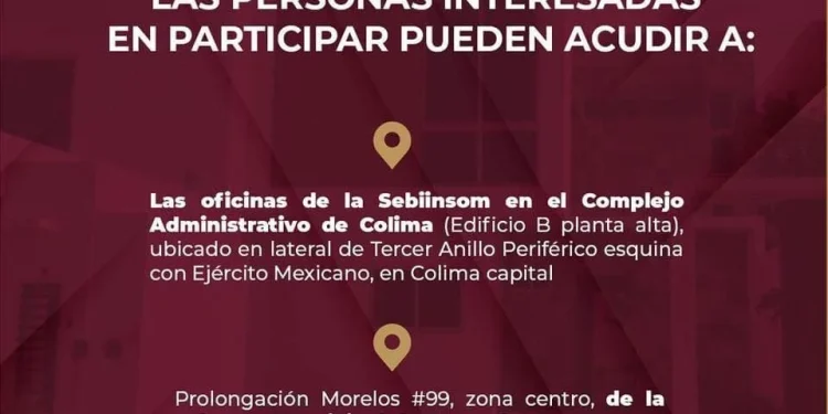 Gobierno de Colima recuerda que sigue abierto el Programa Mejoramiento de Vivienda 2024