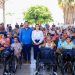 Gobiernos de México y Colima entregan sillas de ruedas y otros apoyos a 155 personas de Tecomán