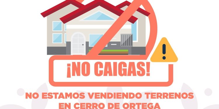 Advierte Insuvi que no tiene venta de terrenos en Cerro de Ortega, Tecomán