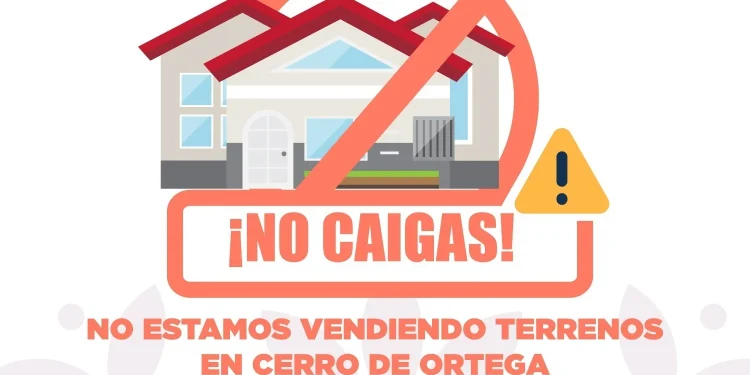 Advierte Insuvi que no tiene venta de terrenos en Cerro de Ortega, Tecomán