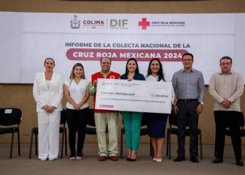 Gobernadora Indira Vizcaíno encabeza clausura de Colecta de la Cruz Roja 2024; se recaudaron más de 2.3 mdp