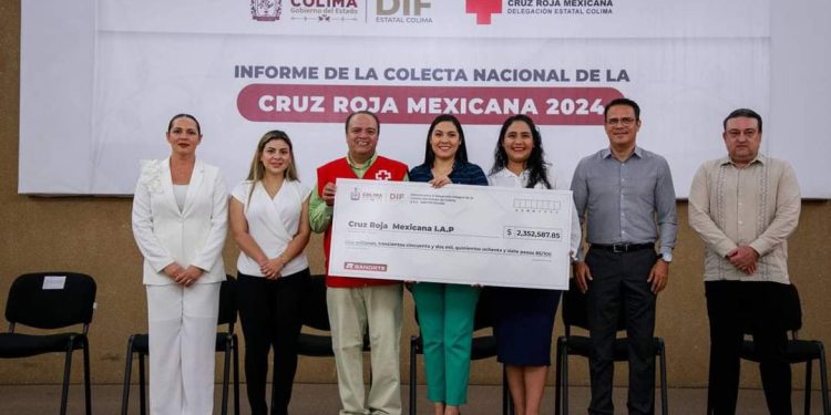 Gobernadora Indira Vizcaíno encabeza clausura de Colecta de la Cruz Roja 2024; se recaudaron más de 2.3 mdp