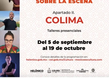 Cultura Colima y el Centro Cultural Helénico invitan a talleres gratuitos de formación teatral