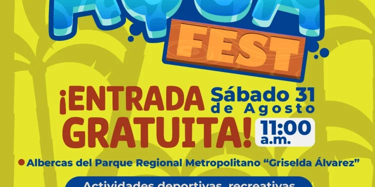 Subsejuv invita al ‘Aqua Fest 2024’ en las albercas del Parque Regional de Colima