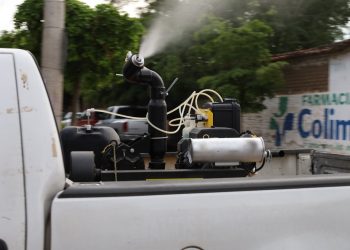Salud Colima: Ciclos de nebulización contra el dengue llegarán a 228 colonias y comunidades esta semana