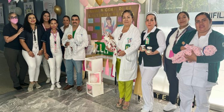 Promociona IMSS Colima lactancia materna como mejor alimento que debe recibir el recién nacido
