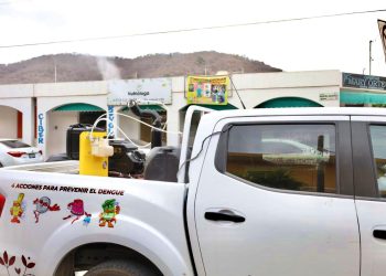 Salud Colima fumiga hoy contra el dengue en el centro de Cuauhtémoc; también en Armería, Villa de Álvarez y Manzanillo