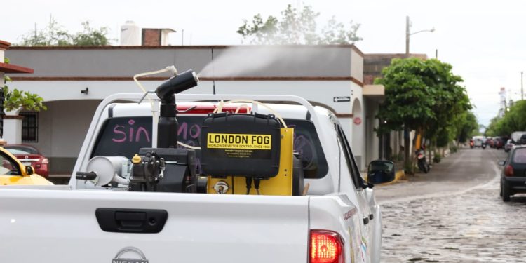 Salud Colima prosigue con ciclos de nebulización contra dengue, zika y chikungunya