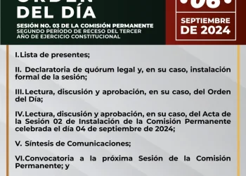 ORDEN DEL DÍA H Congreso del Estado de Colima