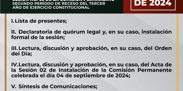 ORDEN DEL DÍA H Congreso del Estado de Colima