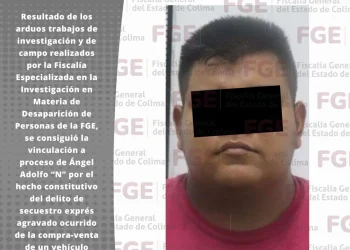 FGE logra la vinculación a proceso de hombre por secuestro exprés agravado
