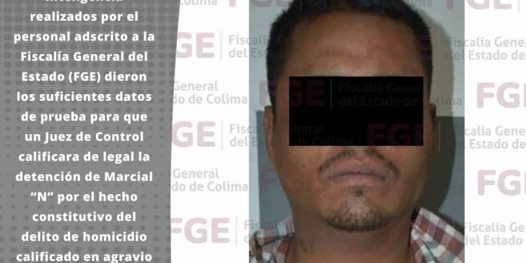 La FGE obtiene vinculación a proceso del hombre que privó de la vida a otro en las instalaciones de un instituto educativo en Colima