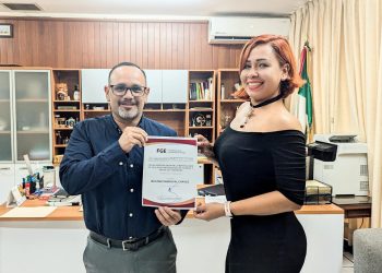 El Fiscal General del Estado, Bryant Alejandro García Ramírez, hizo entrega de nuevo nombramiento, como parte de los cambios llevados a cabo en la institución.