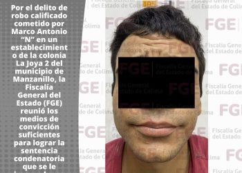 Hombre es sentenciado por robar objetos al interior de una ferretería en Manzanillo FGE