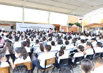 Comenzó en Colima la Campaña 2024 de Vacunación contra el VPH; aplicarán más de 6 mil dosis