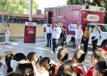 Gobierno Colima fortalece Operación Salud Tamizaje en escuelas, para prevenir problemas en niñas y niños