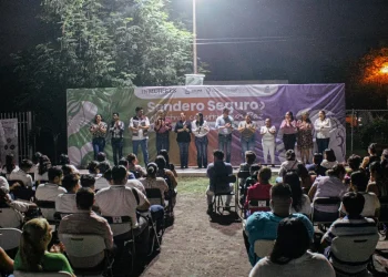 Gobierno de Colima inaugura Sendero Seguro para mujeres y niñas en Tecomán